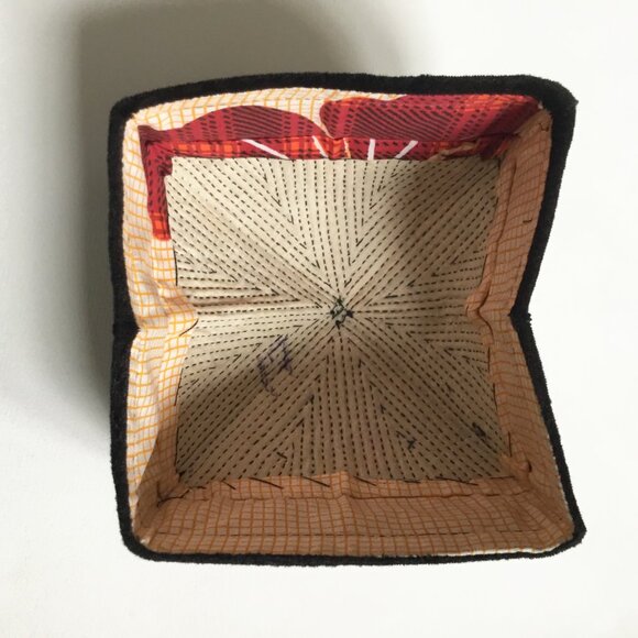 Vintage Embroidered Cross Stitch Uzbek Tubeteika Skull Cap Ethnic Hat Doppa - Picture 6 of 7